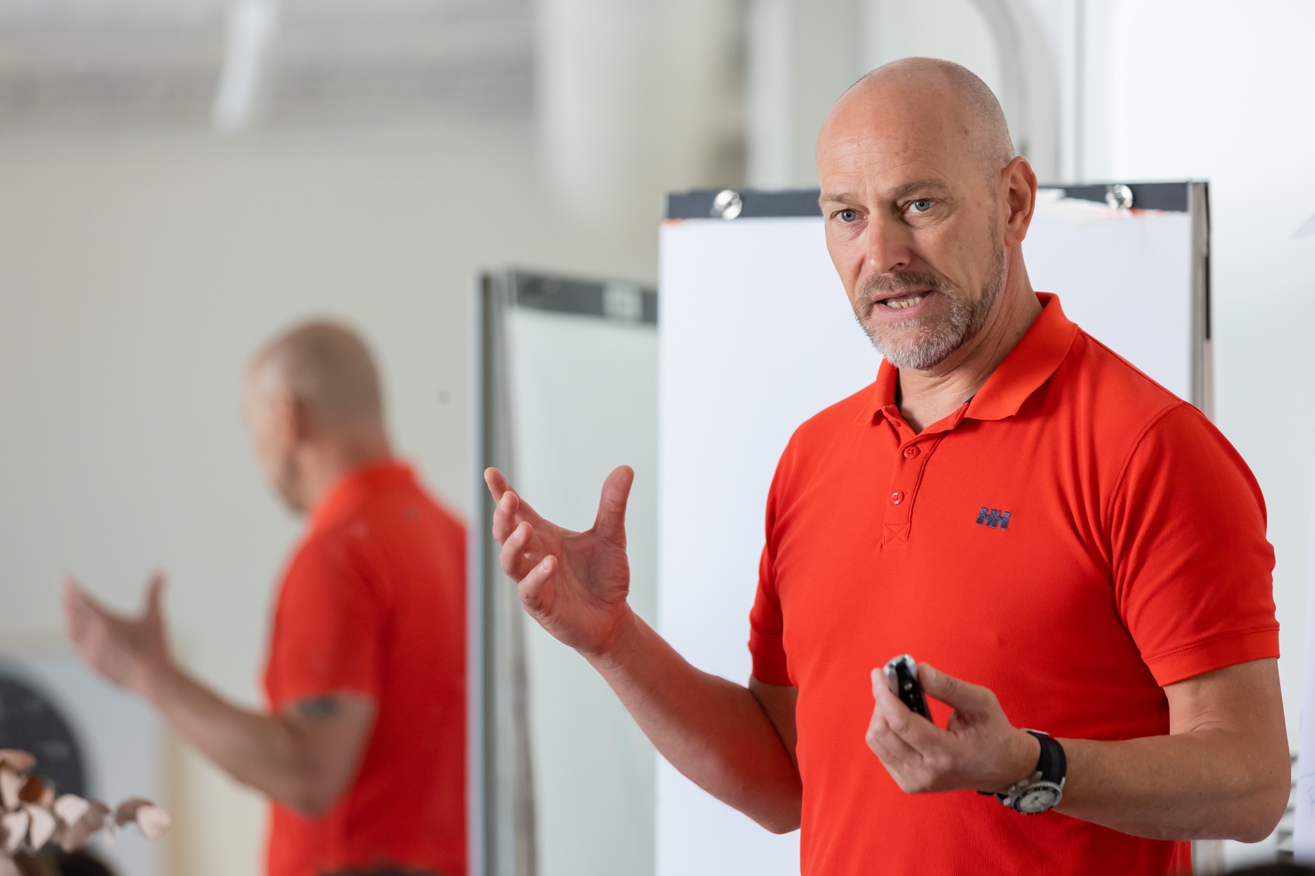 Matt leading a workshop